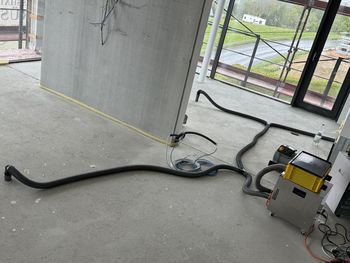 Sichtbare Wasserflecken